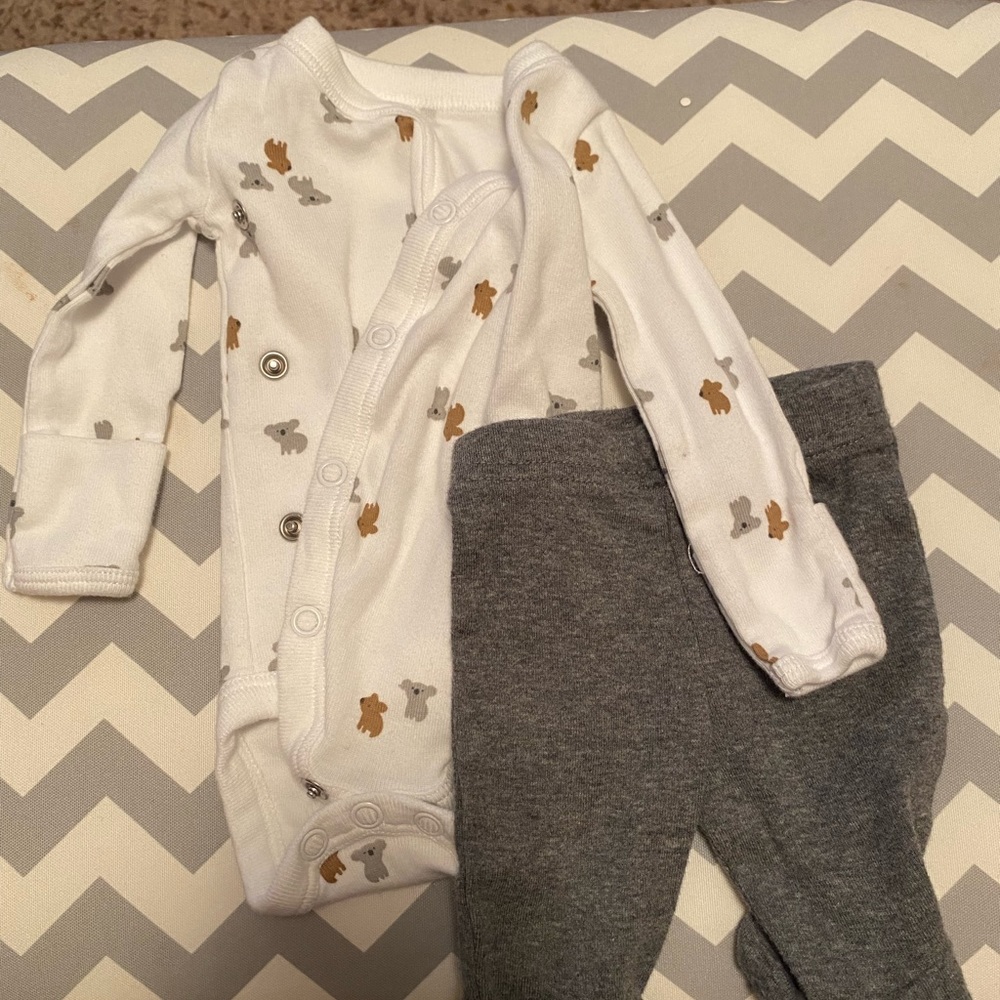 Long sleeve body suit and pants